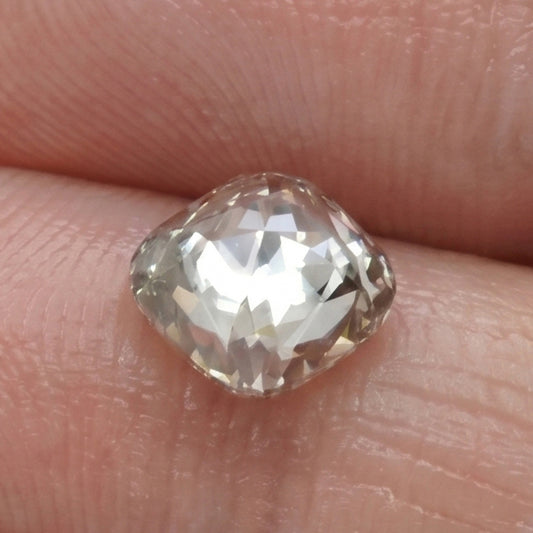 2.00ct Cushion Rosecut Cut VS1 C2