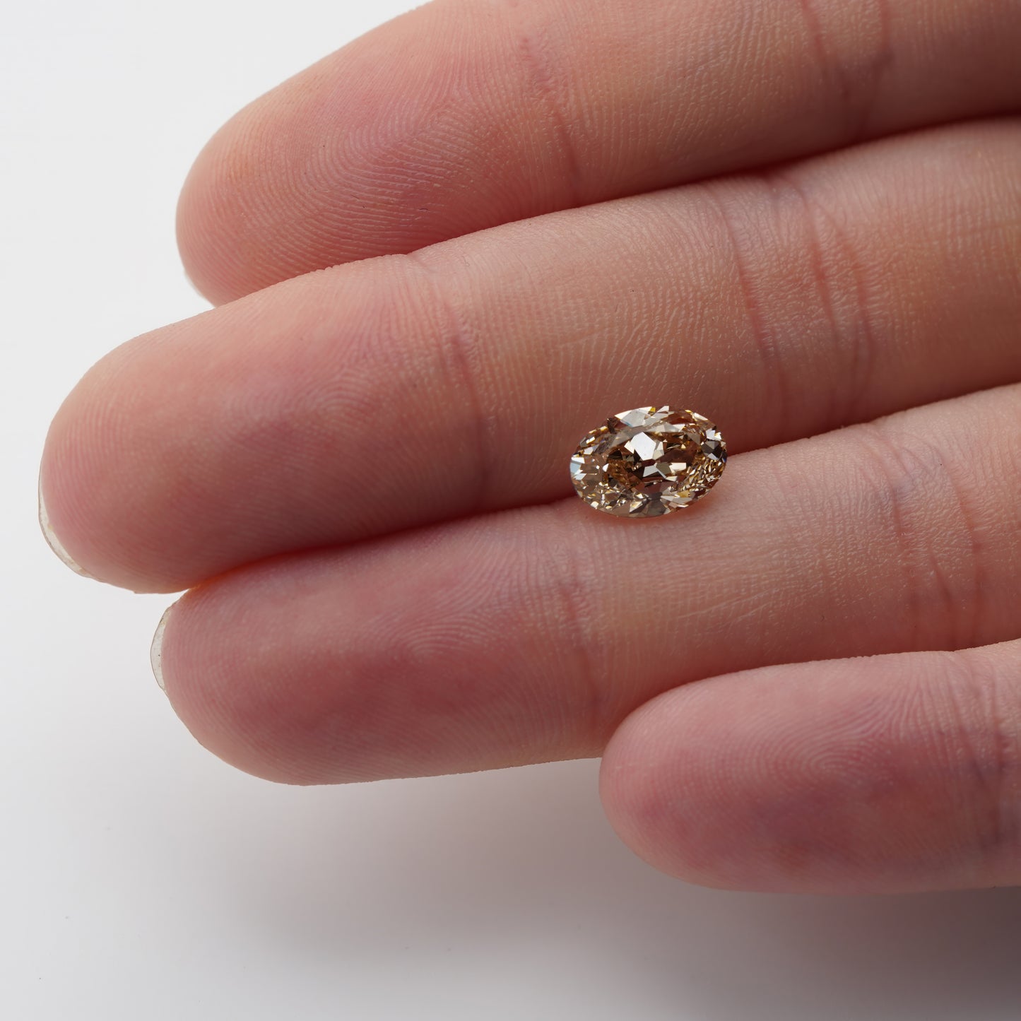 2.00ct Oval Old Mine Cut VS2 C2