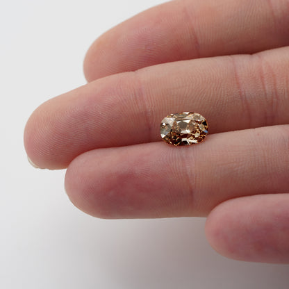 2.10ct Cushion Elongated Old Mine Cut VS1 C4