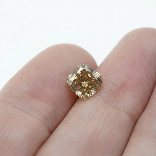 2.00ct Cushion Rosecut Cut VS1 C2