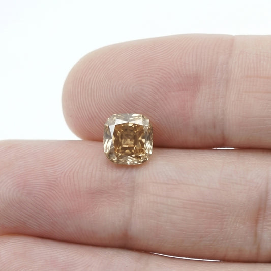 2.00ct Cushion Rosecut Cut VS1 C2