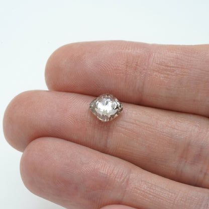 2.00ct Cushion Rosecut Cut VS1 C2