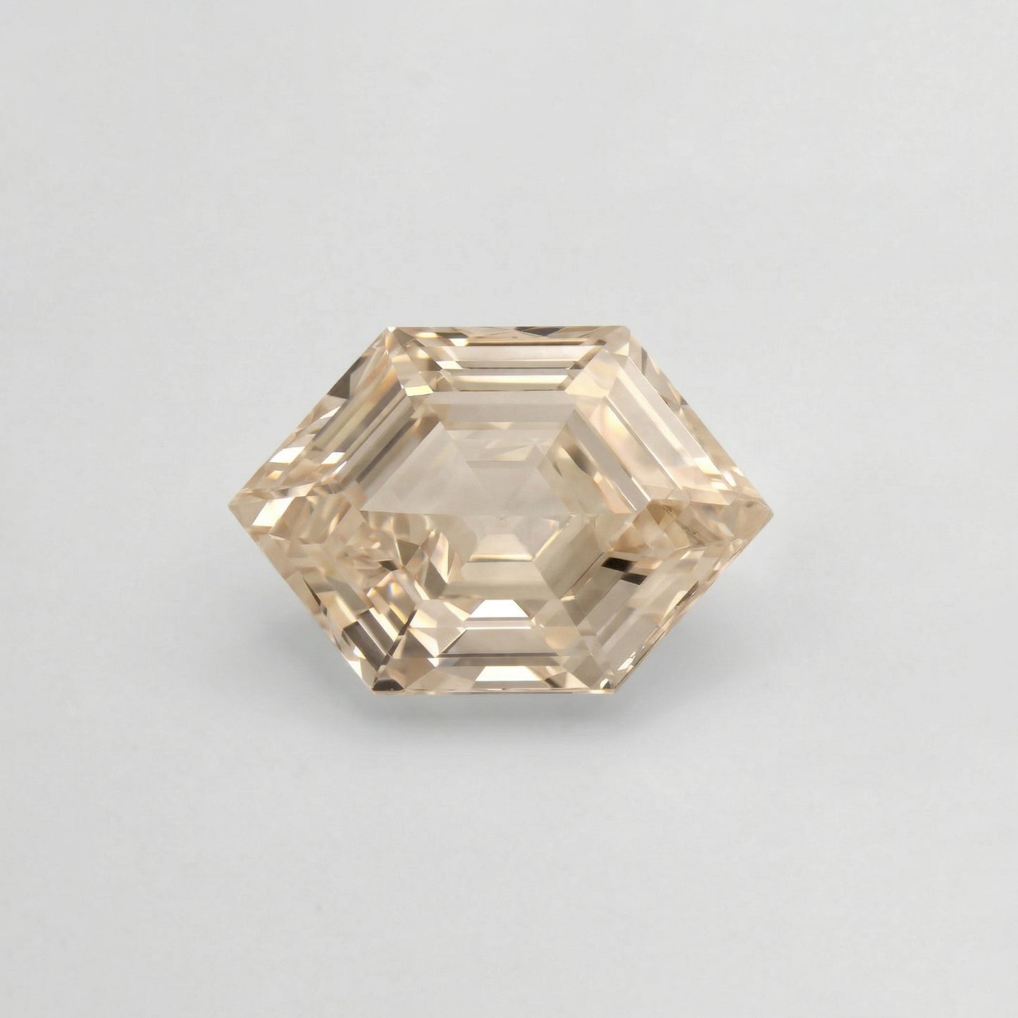 2.73ct Hexagon Stepcut Cut VS1 O-P