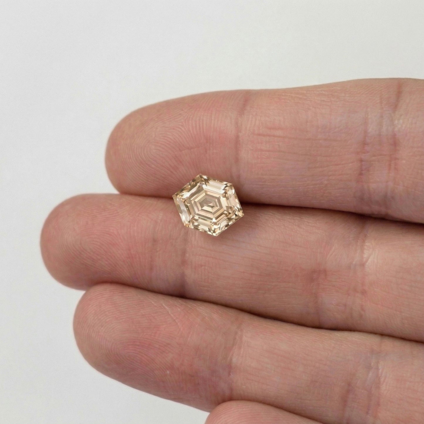 2.73ct Hexagon Stepcut Cut VS1 O-P