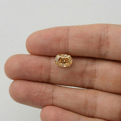 2.13ct Cushion Elongated Old Mine Cut VS1 C4