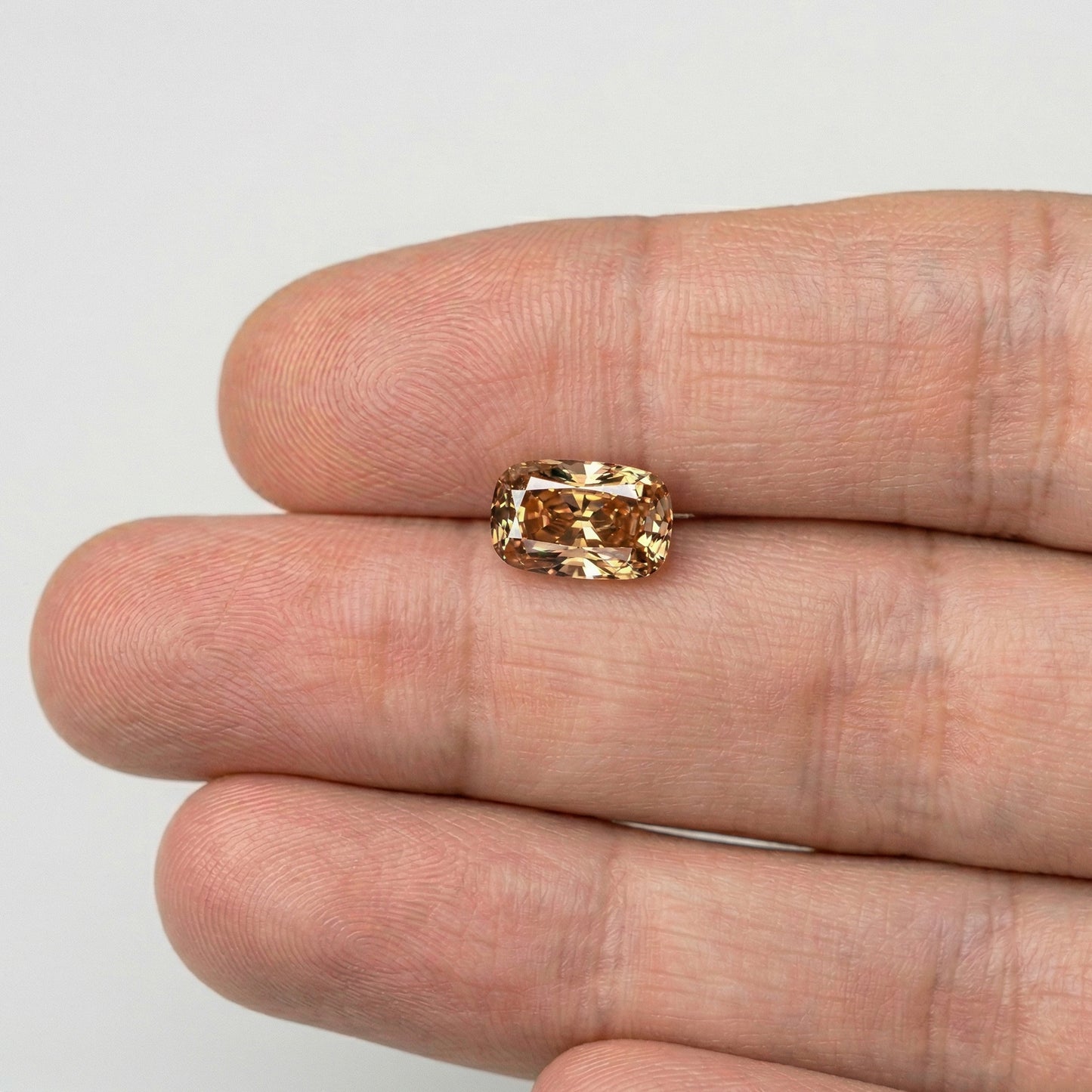 2.21ct Cushion Elongated Old Mine Cut VS1 C4