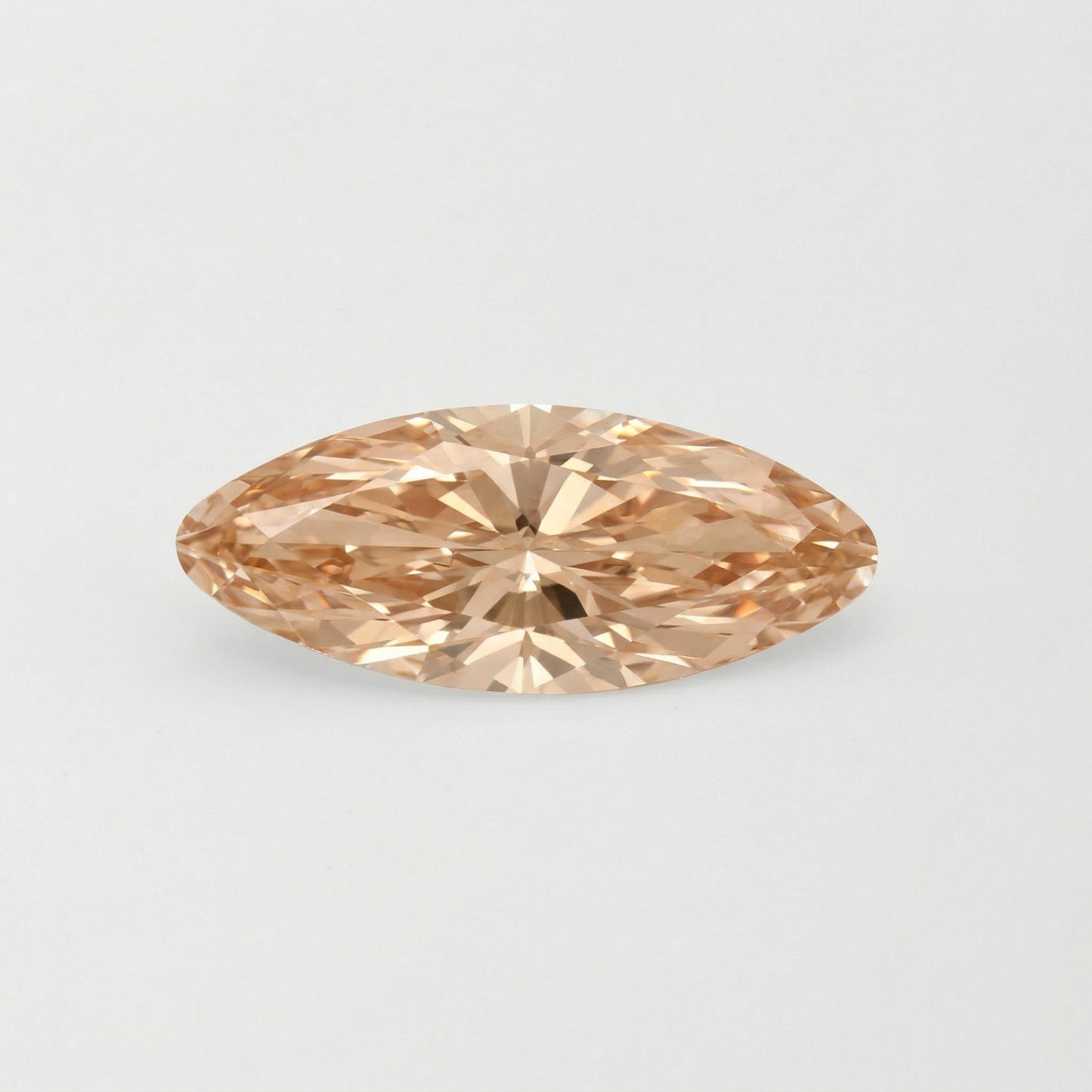 3.04ct Marquise Brilliant Cut VS1 C3 (Peachy)