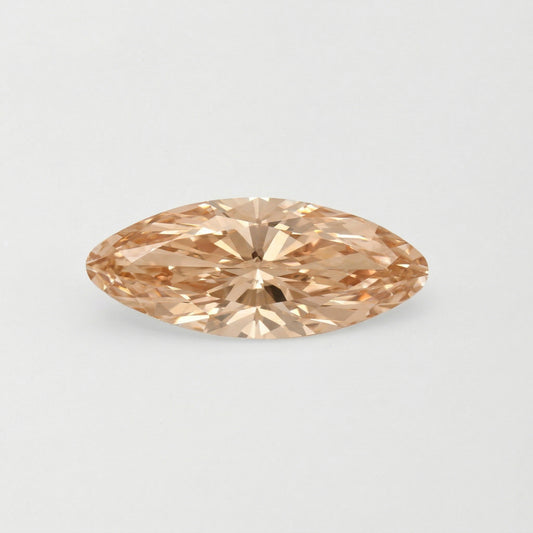 3.04ct Marquise Brilliant Cut VS1 C3 (Peachy)