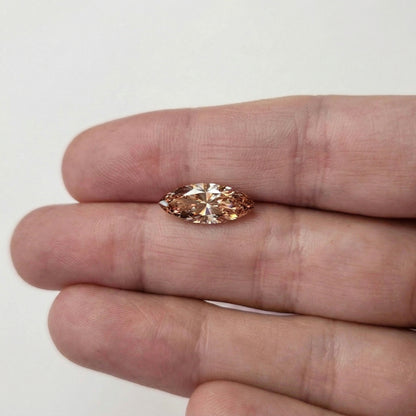 3.04ct Marquise Brilliant Cut VS1 C3 (Peachy)