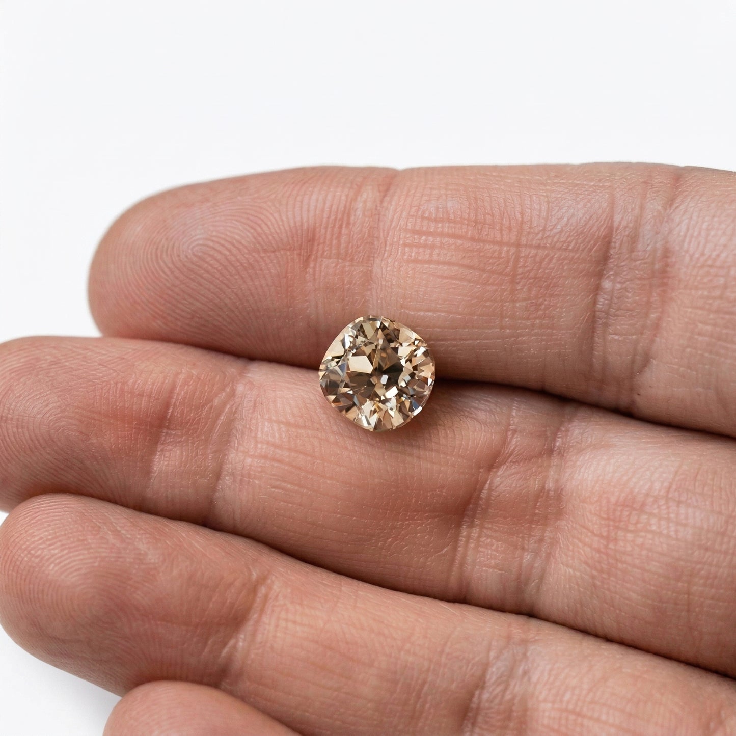 2.66ct Cushion Old Mine Cut VS1 J