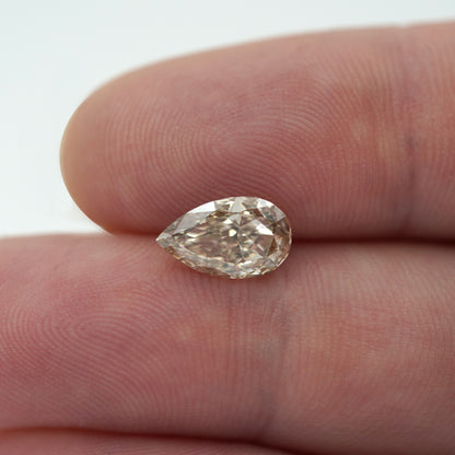 1.63ct Pear Brilliant Cut VVS2 C4