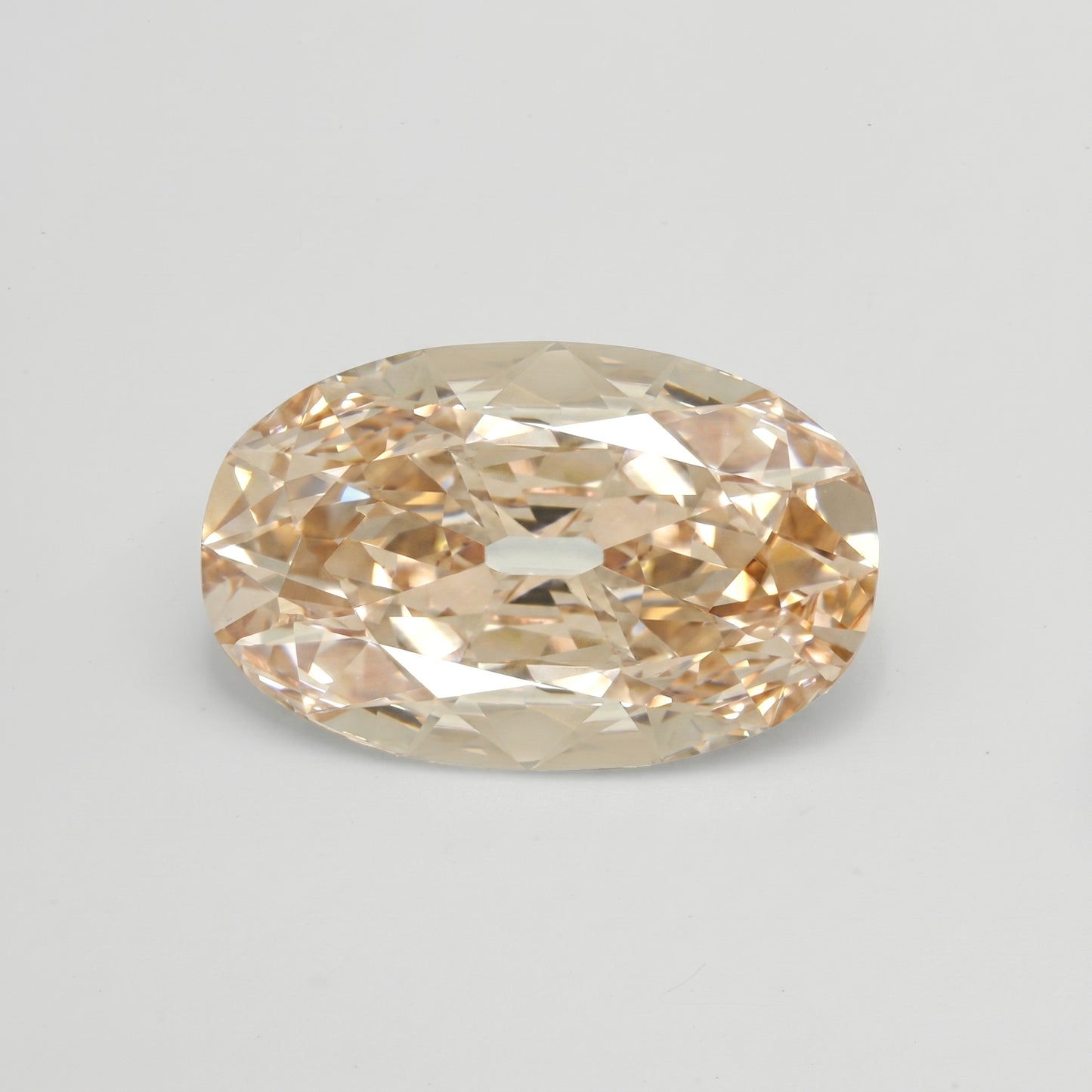 5.46ct Oval Old Mine Cut VVS2 C4/Fancy Brown