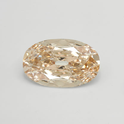 5.46ct Oval Old Mine Cut VVS2 C4/Fancy Brown