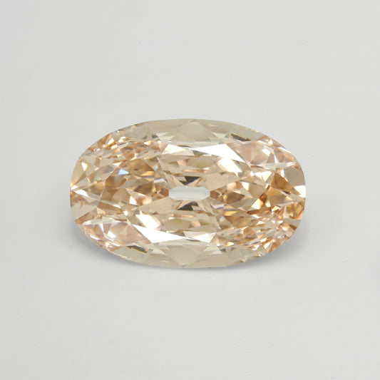 5.46ct Oval Old Mine Cut VVS2 C4/Fancy Brown