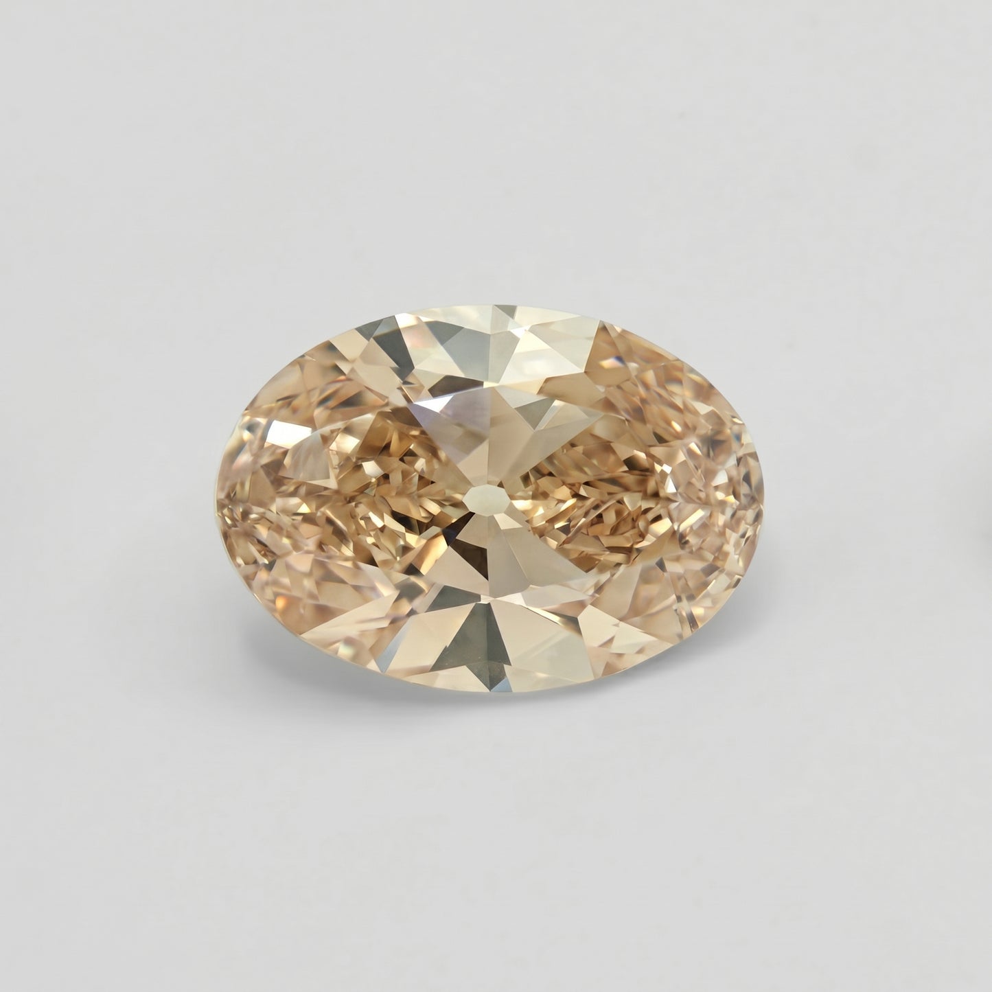 5.13ct Oval Modified Brilliant Cut VVS2 C4/Fancy Brown