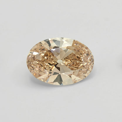 5.13ct Oval Modified Brilliant Cut VVS2 C4/Fancy Brown