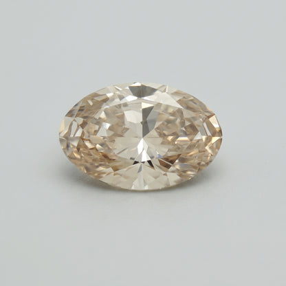 1.05ct Oval Brilliant Cut VS1 C4/Fancy Brown