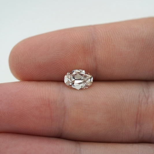 1.26ct Oval Old Mine Cut VS1 C1