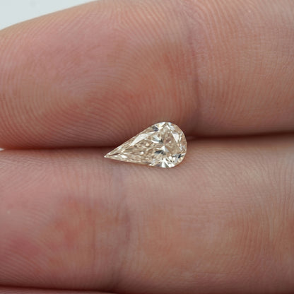 0.70ct Pear Modified Brilliant Cut VS1 C1