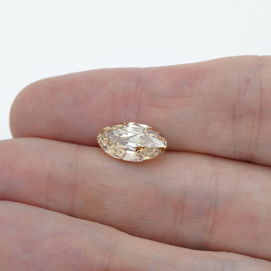 3.52ct Oval Old Mine Cut C4/Fancy Brown VS1