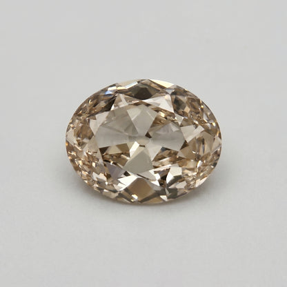 3.45ct Oval Old Mine Cut VS C2