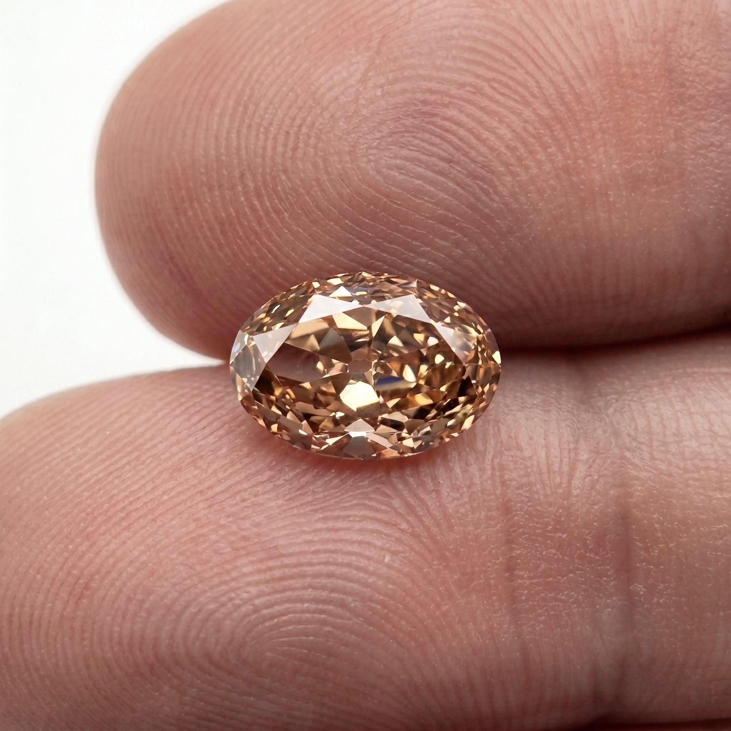 3.45ct Oval Old Mine Cut VS C2