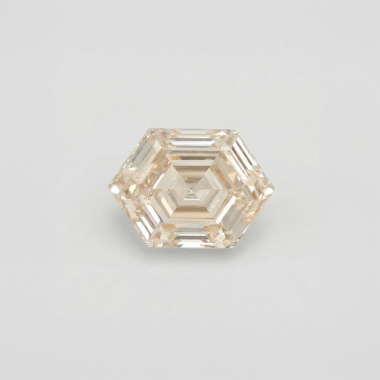 2.01ct Hexagon Stepcut Cut C1 VS1