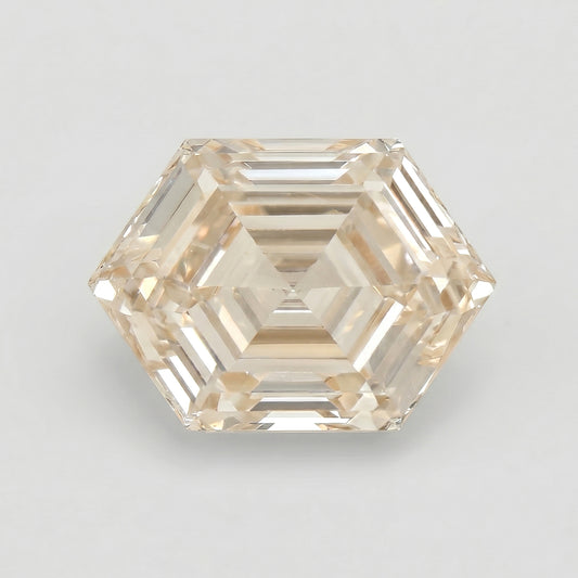 2.01ct Hexagon Stepcut Cut C1 VS1