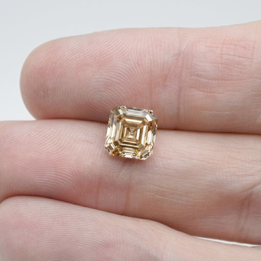 3.04ct Square Stepcut (Asscher) Cut C3 VS1