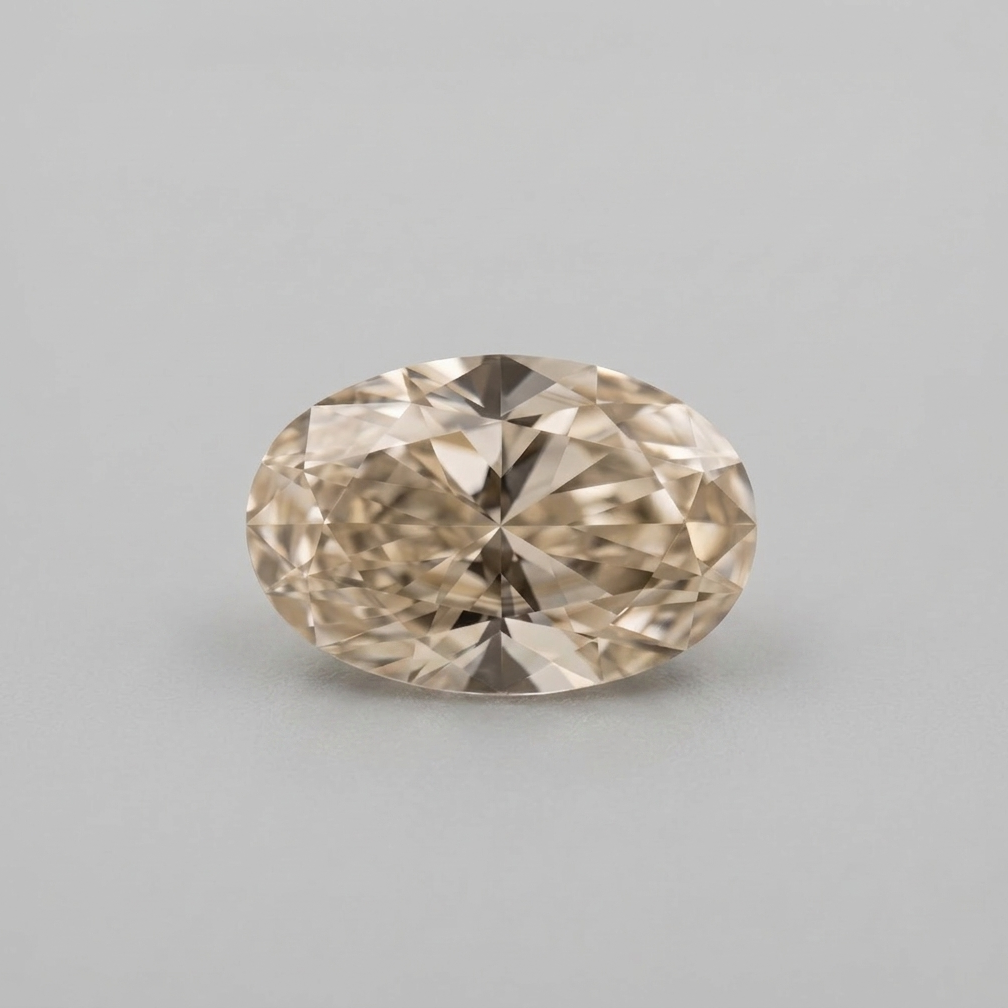 2.06ct Oval Brilliant Cut C1 VS1