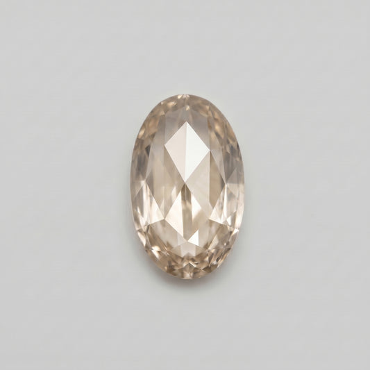 2.22ct Oval Rosecut Cut C3 VS