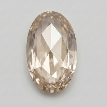 2.22ct Oval Rosecut Cut C3 VS