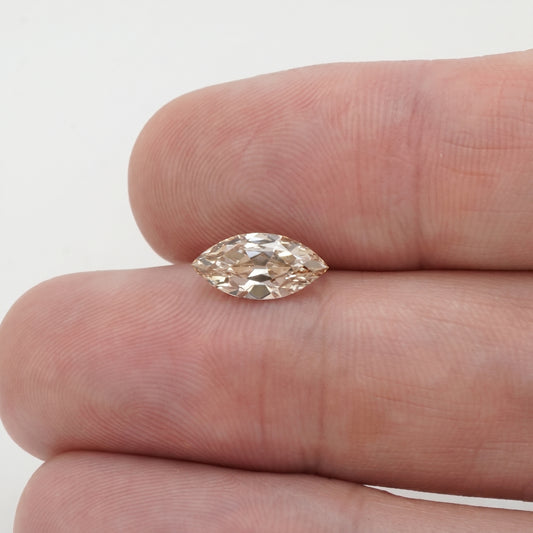 1.26ct Marquise Old Mine Cut C3 VS1