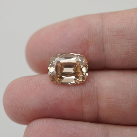 3.34ct Cushion Long Old Mine Cut VS2 C3