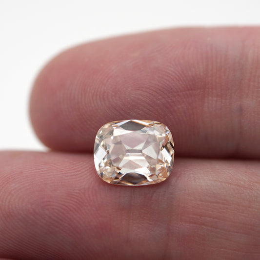 3.32ct Cushion Long Old Mine Cut SI1 (eye clean) C2