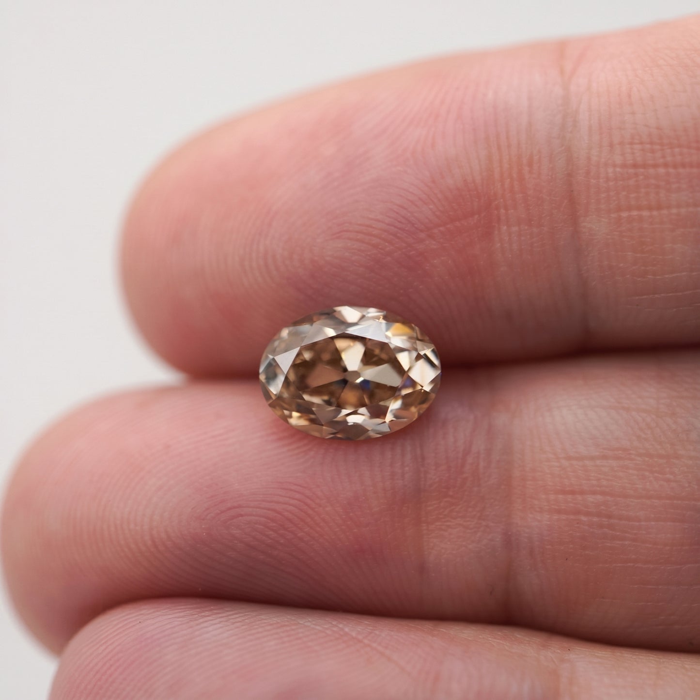 2.67ct Oval Old Mine Cut VS2 C3
