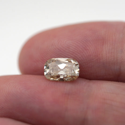 1.63ct Cushion Long Old Mine Cut VS1 C2