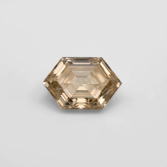 3.13ct Hexagon Stepcut Cut VS C2