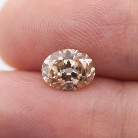 1.81ct Oval Old Mine Cut C2 VS