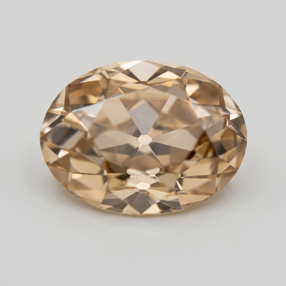 3.88ct Oval Old Mine Cut C3 (Fancy Brown) VS1