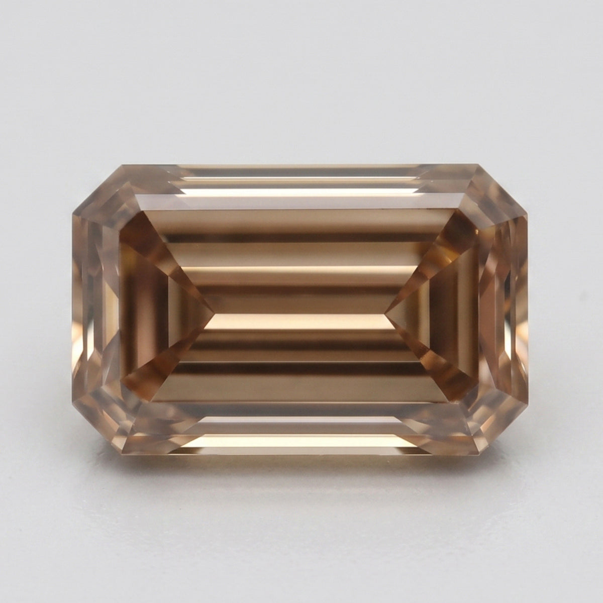 4.02ct Emerald Stepcut Cut C4 (Fancy Brown)