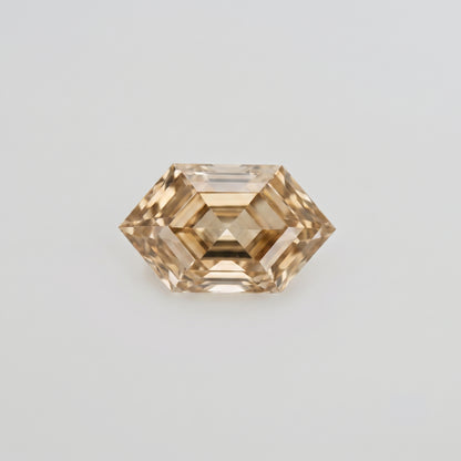 2.77ct Hexagon Stepcut Cut C2 VS1