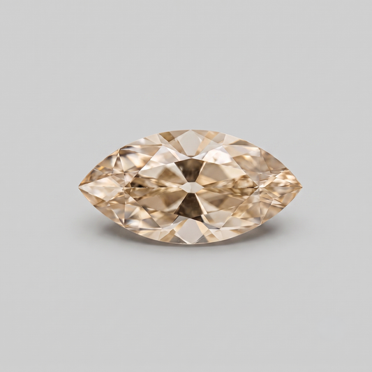 1.53ct Marquise Old Mine Cut C2 VS1