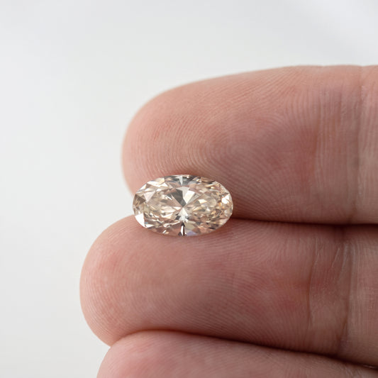 1.35ct Oval Brilliant Cut C2 VS1