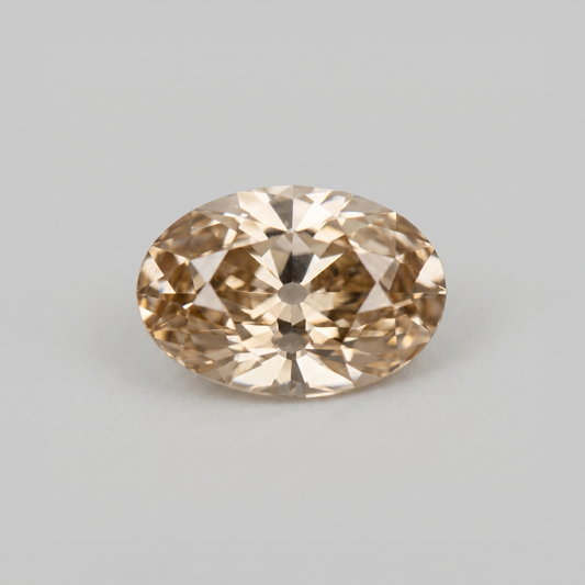 1.33ct Oval Old Mine Cut C2 VS1