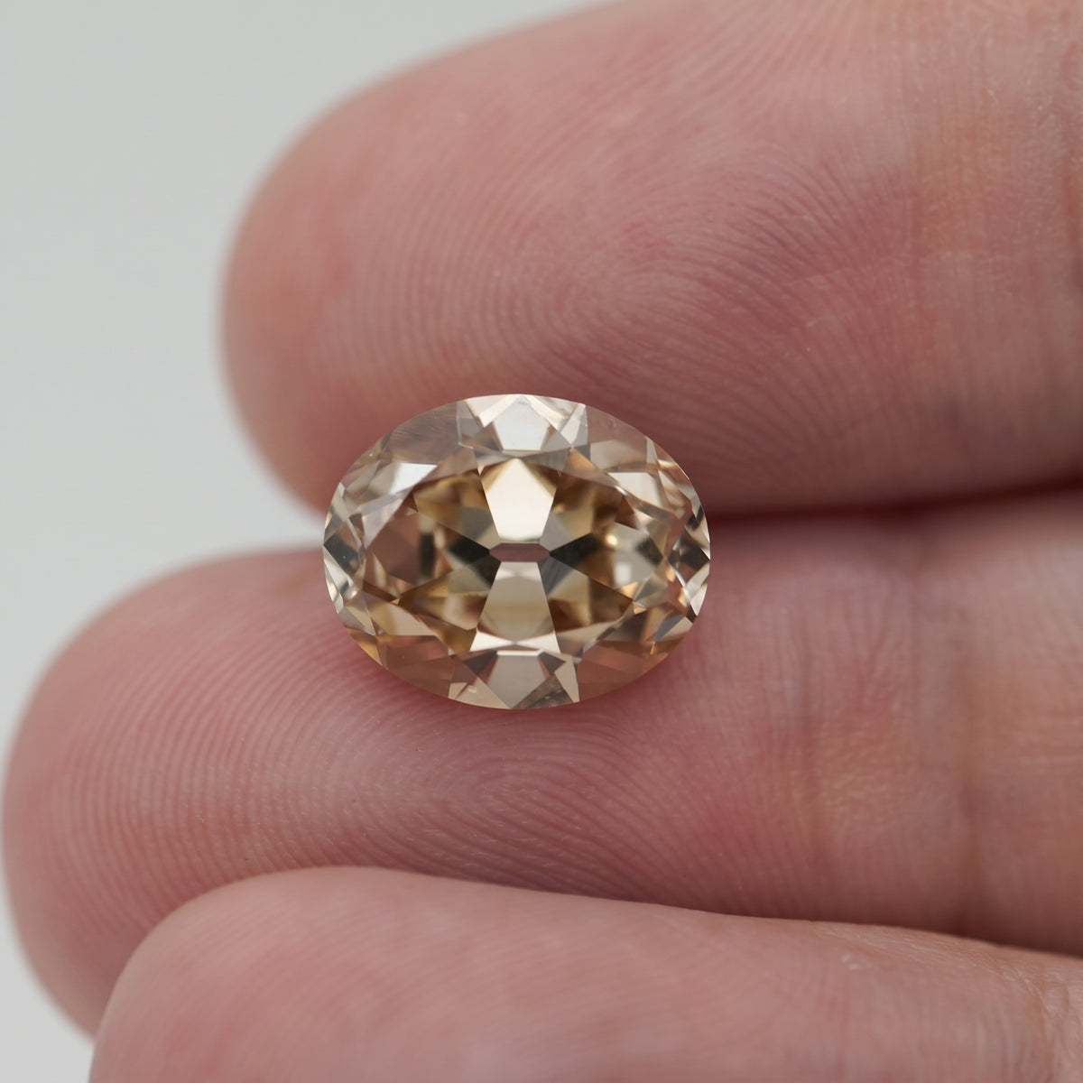 5.01ct Oval Old Mine Cut C3 (Fancy Brown) VVS2