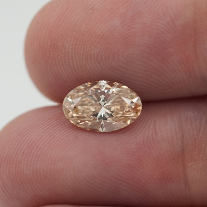 1.82ct Oval Brilliant Cut C3 VS1