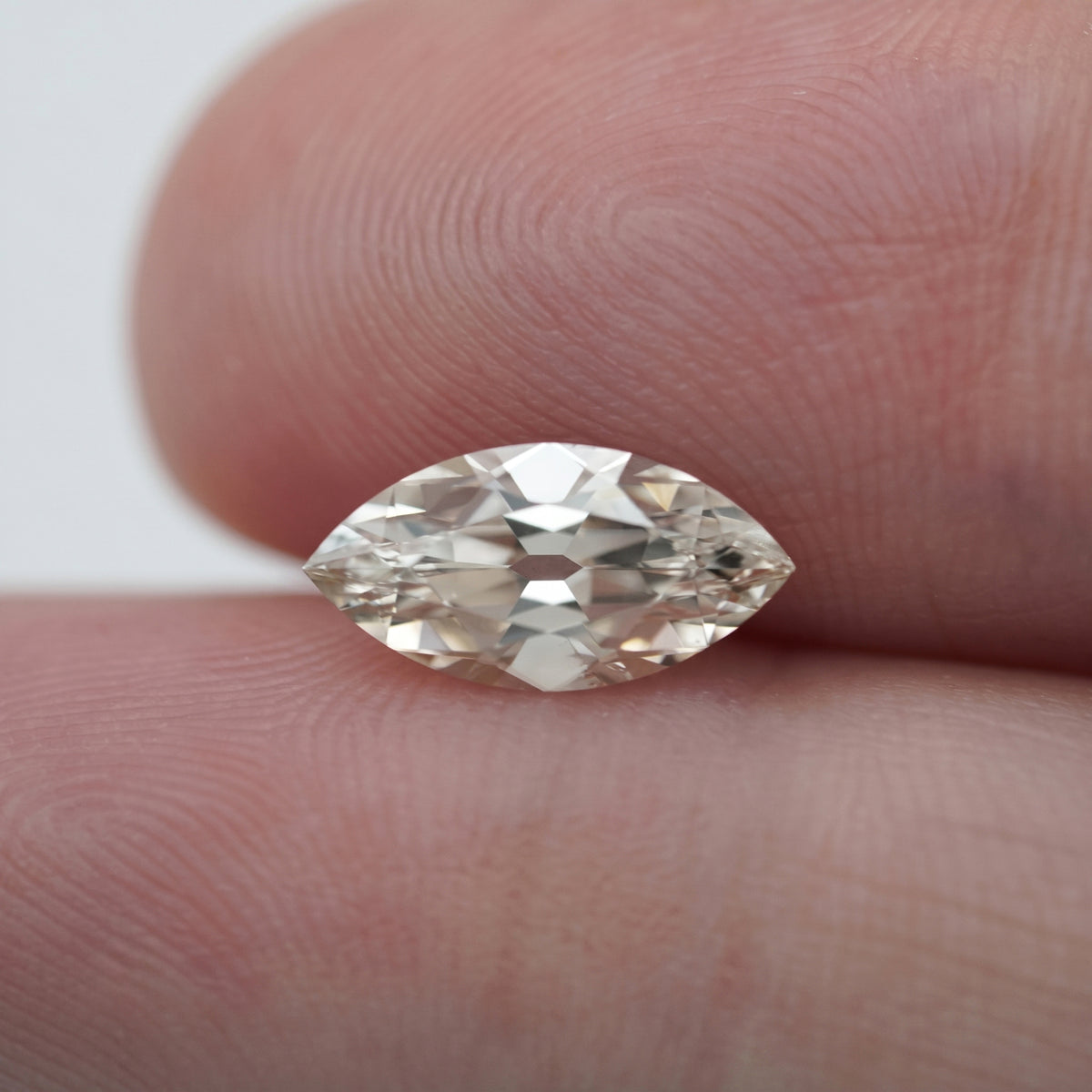 1.35ct Marquise Old Mine Cut C2 VS1