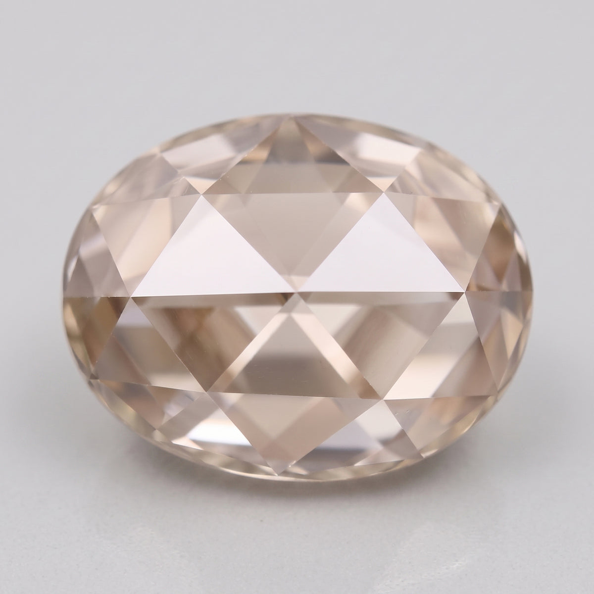 2.14ct Oval Rosecut Cut C2 (Grey Brown) VS1