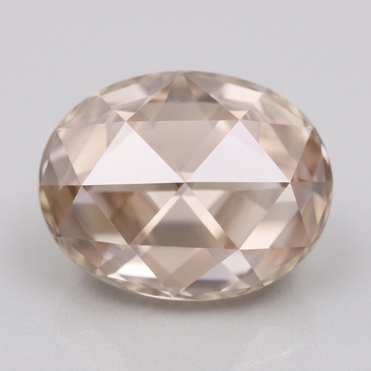 2.14ct Oval Rosecut Cut C2 (Grey Brown) VS1
